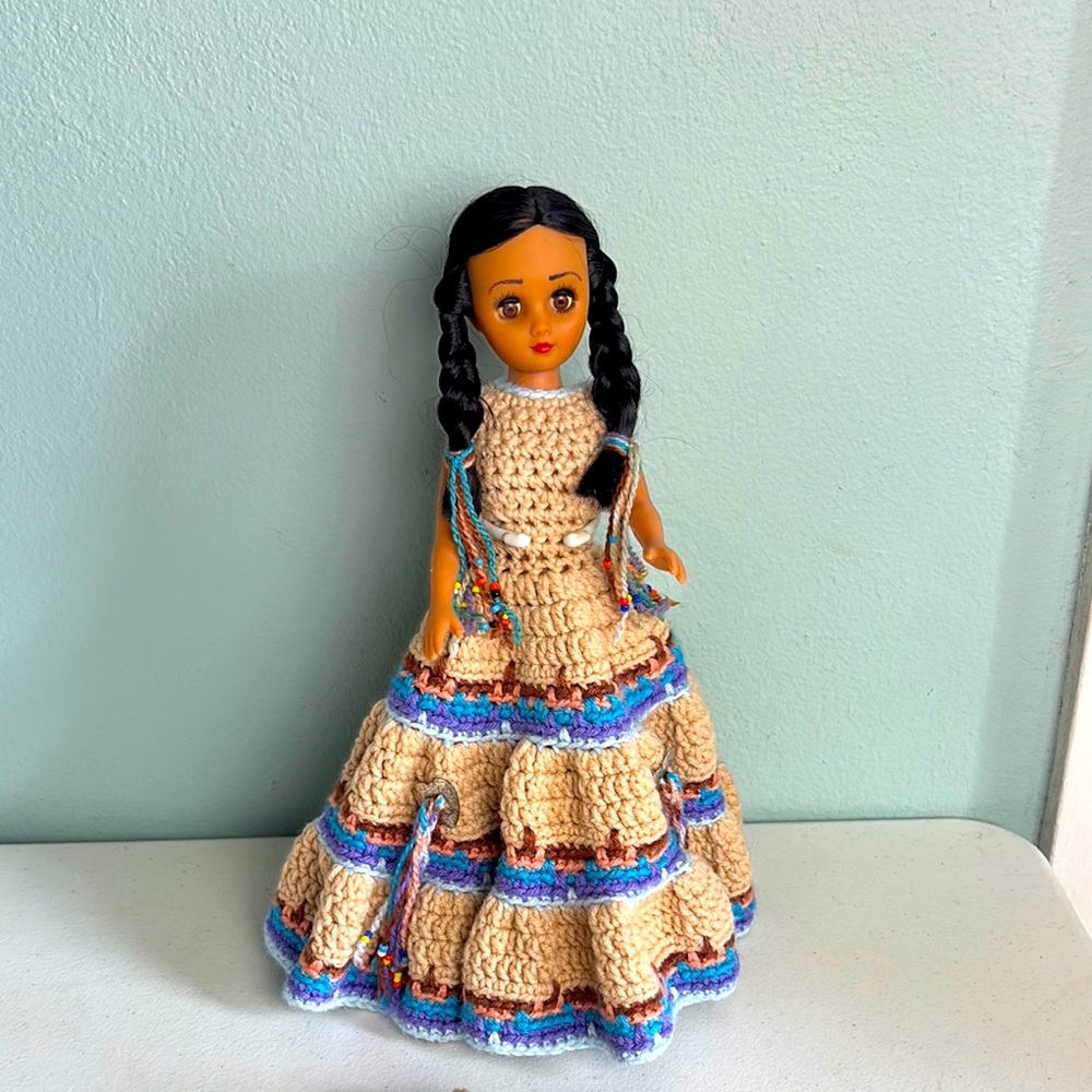 1992 Handcrafted Indian Princess Doll